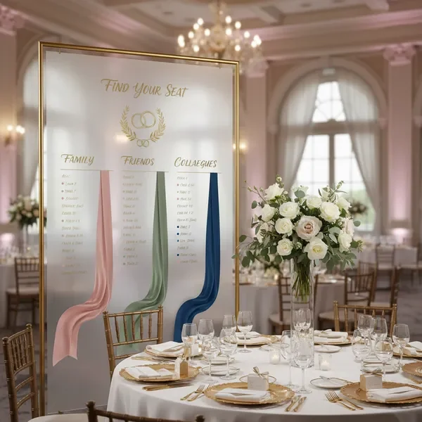 מערכת סידורי הושבה לחתונה - תכנון מושלם